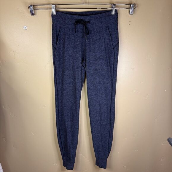 Lululemon Athletica Ready To Rulu Jogger Size 4 Heathered True Navy Activewear - Picture 1 of 7